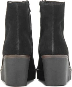 Gabor Enkellaarsjes Dames / Laarzen / Damesschoenen - Suède - 94.780.17 - Zwart - Maat 40 -Gabor Verkoop 2024 1000x1200