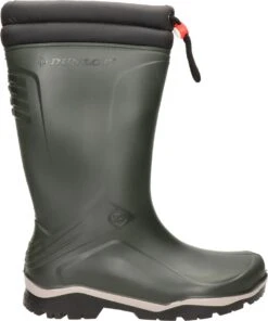 Dunlop Laarzen - Rubber Laarzen Heren - Regenlaarzen- Laarzen Dames - Gevoerde Laarzen - Werk Laarzen - Groen - Maat 42