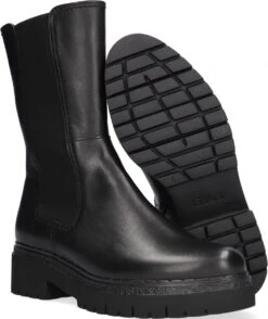 Gabor Vrouwen Leren Chelsea Boots / Laarzen / Damesschoenen 72.871 Led - Zwart - Maat 38.5 -Gabor Verkoop 2024 1007x1200 1