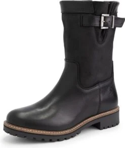 Travelin' Gyland Leren Dames Laarzen - Wol Gevoerde Laars - Zwart Leer - Maat 38 -Gabor Verkoop 2024 1012x1200