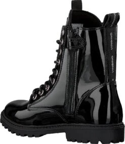Vingino Eva High Veterboots - Laarzen Met Veters - Meisjes - Zwart - Maat 28 -Gabor Verkoop 2024 1039x1200