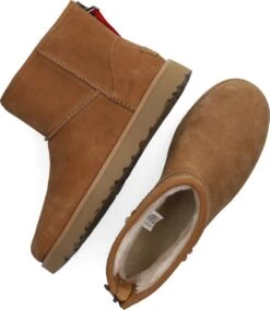 UGG Classic Mini Logo Zip Dames Laarzen - Chestnut - Maat 39 -Gabor Verkoop 2024 1043x1200 1