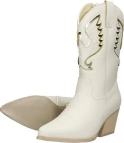 SUB55 Western Laarzen Kuit Laarzen - Wit - Maat 39 -Gabor Verkoop 2024 1044x1200 1