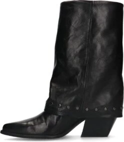 Sacha - Dames - Zwarte Leren Laarzen Met Studs - Maat 38 -Gabor Verkoop 2024 1046x1200 1