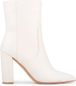 POSH By Poelman ZINA Dames Laarzen - Gebroken Wit - Maat 38