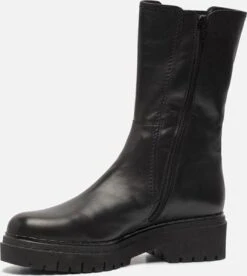 Gabor Vrouwen Leren Chelsea Boots / Laarzen / Damesschoenen 72.871 Led - Zwart - Maat 38.5 -Gabor Verkoop 2024 1073x1200