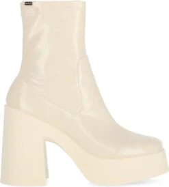 Mexx High Heel Laarzen Kirez Dames - Off White - Maat 39