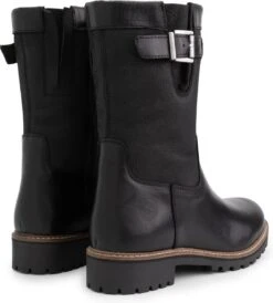 Travelin' Gyland Leren Dames Laarzen - Wol Gevoerde Laars - Zwart Leer - Maat 38 -Gabor Verkoop 2024 1083x1200