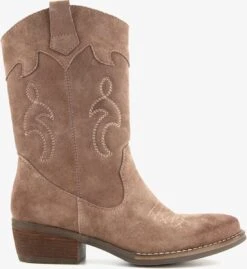 TwoDay Suede Dames Cowboy Western Laarzen - Bruin - Maat 42 - Echt Leer -Gabor Verkoop 2024 1100x1200 3