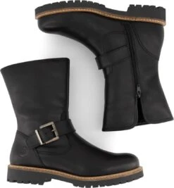 Travelin' Aure - Dames Laars - 100% Echt Leer - Gevoerde Laarzen - Outdoor - Zwart - Maat 38 -Gabor Verkoop 2024 1111x1200 1