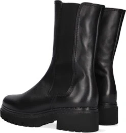 Gabor Vrouwen Leren Chelsea Boots / Laarzen / Damesschoenen 72.871 Led - Zwart - Maat 38.5 -Gabor Verkoop 2024 1134x1200