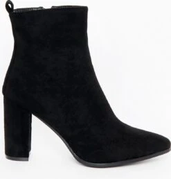 LOLALIZA Suede Laarzen - Zwart - Maat C38