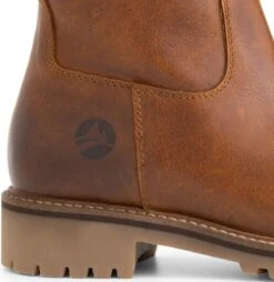 Travelin' Stavanger Leren Dames Laarzen - Wol Gevoerde Laars - Cognac Leer - Maat 38 -Gabor Verkoop 2024 1169x1200