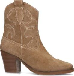 Manfield - Dames - Beige Suède Cowboy Laarzen - Maat 40 -Gabor Verkoop 2024 1175x1200 1