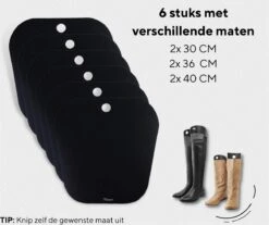 Thuiser Laarzenspanners - Laarzen Oprekker - Laarzenhouder - Laarzenvuller - Laars Oprekker - Laarzenspanners Dames - Behoud De Kwaliteit Van Je Laarzen - 6 Stuks -Gabor Verkoop 2024 1200x1005 3