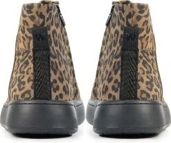Woden Enkellaarsjes Dames / Laarzen / Damesschoenen - Suède - Leopardprint - Abbi Suede Print - Leopard - Maat 36 -Gabor Verkoop 2024 1200x1006