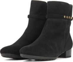 Gabor Enkellaarsjes Dames / Laarzen / Damesschoenen - Suède - 92.716.47 - Zwart - Maat 37 -Gabor Verkoop 2024 1200x1021 1