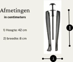 Merkloos Laarzenspanners XL (set) - 42 Cm - Laarzen Oprekker - Laarzen Houder - Schoenspanner - Paardrijden -Gabor Verkoop 2024 1200x1029 2