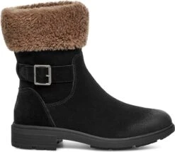 UGG Harrison Cuff Dames Laarzen - Black - Maat 38
