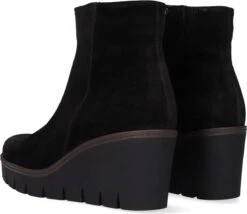 Gabor Enkellaarsjes Dames / Laarzen / Damesschoenen - Suède - 94.780.17 - Zwart - Maat 40 -Gabor Verkoop 2024 1200x1041