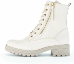 Gabor Enkellaarsjes Dames / Laarzen / Damesschoenen - Leer - 92.785 - Gebroken Wit - Maat 39 -Gabor Verkoop 2024 1200x1042 2