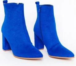 LOLALIZA Suede Laarzen - Blauw - Maat C40 -Gabor Verkoop 2024 1200x1043