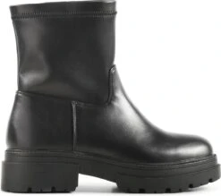 POSH By Poelman ELA Dames Enkel Laarzen - Zwart - Maat 41