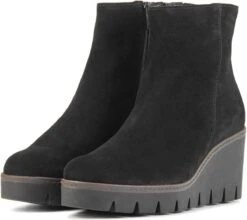 Gabor Enkellaarsjes Dames / Laarzen / Damesschoenen - Suède - 94.780.17 - Zwart - Maat 40 -Gabor Verkoop 2024 1200x1068 1