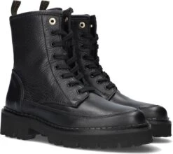 Tango Bee Bold 520 Veterboots - Laarzen Met Veters - Dames - Zwart - Maat 39