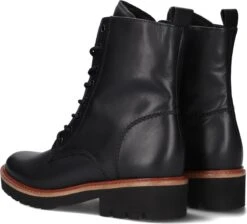 Gabor 736 01 Veterboots - Laarzen Met Veters - Dames - Zwart - Maat 42,5