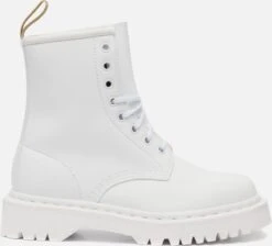 Dr. Martens Dr Martens Vegan 1460 Bex Mono Veterboots - Laarzen Met Veters - Dames - Wit - Maat 40