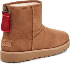 UGG Classic Mini Logo Zip Dames Laarzen - Chestnut - Maat 39 -Gabor Verkoop 2024 1200x1104 1