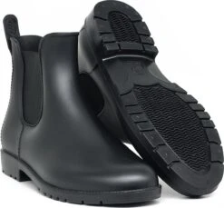 Geweo Regenlaarzen - Wellington Chelsea Laarzen - Kerstmis - Kerstfeest - Christmas Gift - Kort Boots - Waterdichte - Dames - Zwart - Maat 37 -Gabor Verkoop 2024 1200x1112 3