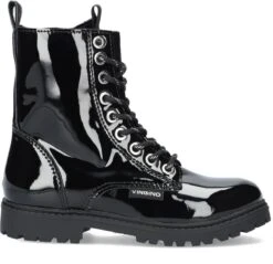 Vingino Eva High Veterboots - Laarzen Met Veters - Meisjes - Zwart - Maat 28 -Gabor Verkoop 2024 1200x1160 4