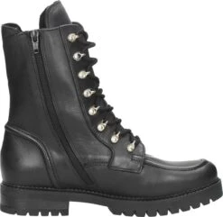 Gabor Veterboots Dames / Laarzen / Damesschoenen - Leer - 92.723.57 - Zwart - Maat 39 -Gabor Verkoop 2024 1200x1171