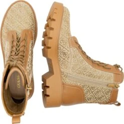 Guess Raziely2 Dames Laarzen - Beige/Bruin - Maat 40 -Gabor Verkoop 2024 1200x1194 1