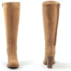 Gabylou - Laarzen Voor Brede Kuiten XL - Model Kamilla - Beige, Maat 38 -Gabor Verkoop 2024 1200x1196