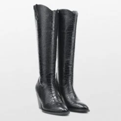 POSH By Poelman NUNA Dames Hoge Laarzen - Zwart - Maat 37 -Gabor Verkoop 2024 1200x1198 4