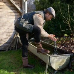 Travelin' Finland Heren - Wolgevoerde Leren Outdoorlaars - Waterdicht Laarzen - Donkerbruin Leer - Maat 43 -Gabor Verkoop 2024 1200x1200 128