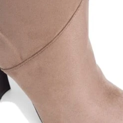 Tamaris Hoge Laarzen Taupe Textiel - Dames - Maat 39 -Gabor Verkoop 2024 1200x1200