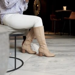 Gabylou - Laarzen Voor Brede Kuiten XL - Model Olivia - LT Beige, Maat 41 -Gabor Verkoop 2024 1200x1200 40