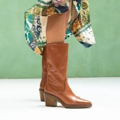 VIA VAI Kailee Sutton Hoge Laarzen - Donker Cognac - Maat 38 -Gabor Verkoop 2024 1200x1200 79