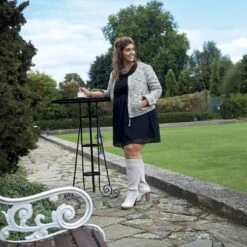 Gabylou - Laarzen Voor Brede Kuiten XL - Model Kamilla - LT Grijs, Maat 40 -Gabor Verkoop 2024 1200x1200 95