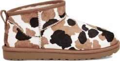 UGG Classic Ultra Mini Cow Print Dames Laarzen - Maat 36