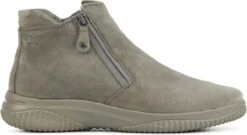 Hartjes Enkellaarsjes Dames / Laarzen / Damesschoenen - Nubuck - 172.1803 - Taupe - Maat 39
