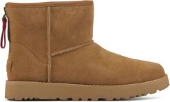 UGG Enkellaarsjes Dames / Laarzen / Damesschoenen - Wol - 1122671 - Cognac - Maat 39
