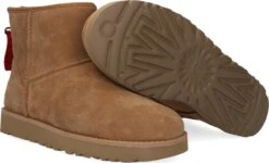 UGG Classic Mini Logo Zip Dames Laarzen - Chestnut - Maat 37 -Gabor Verkoop 2024 1200x727 3