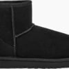 UGG W Classic Mini II Dames Laarzen - Zwart - Maat 40