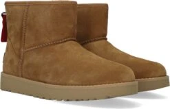 UGG Classic Mini Logo Zip Dames Laarzen - Chestnut - Maat 36 -Gabor Verkoop 2024 1200x772 1