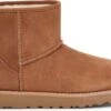 UGG Classic Mini Logo Zip Dames Laarzen - Chestnut - Maat 36
